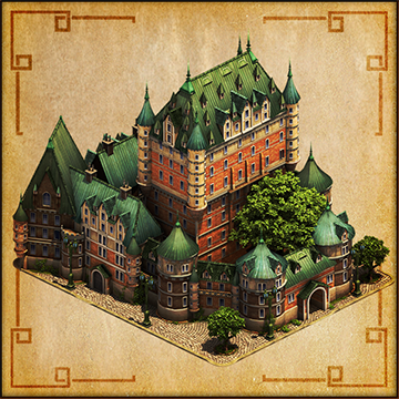 forge of empires is my chateau frontenac producing
